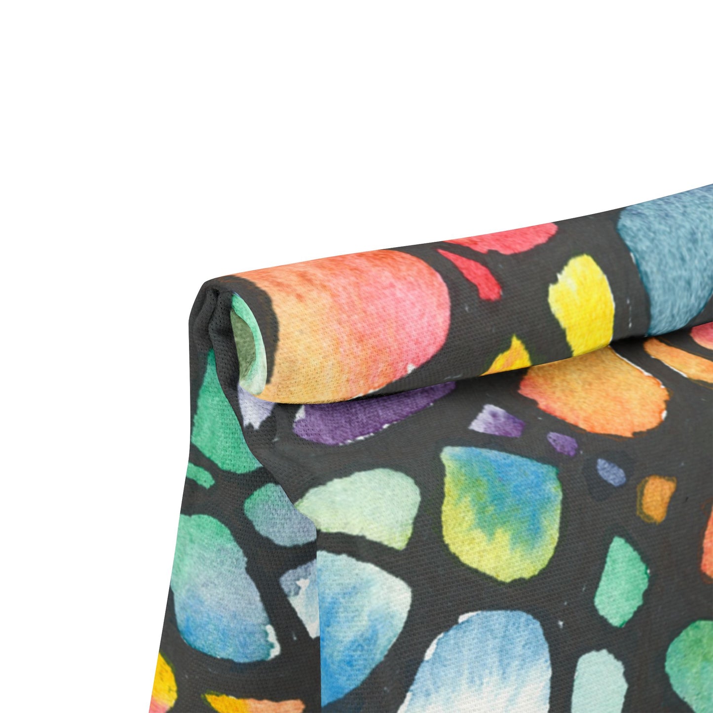 Watercolor Stone Design Lunch Bag – Insulated, Wipe-Clean, Eco-Friendly Tote for Daily Use - Brooke Zitting, LLC