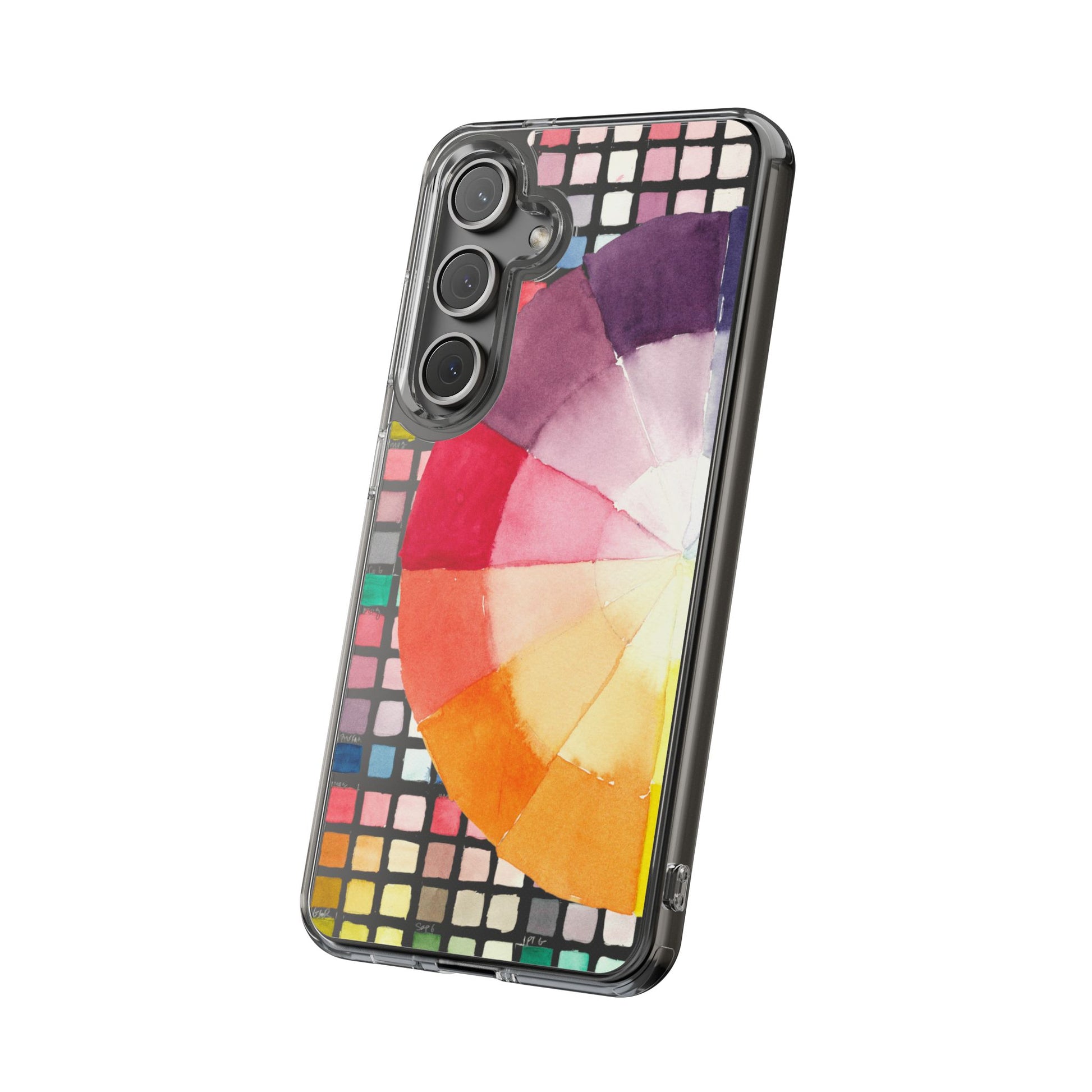 Watercolor-Theory Clear Phone Case - Brooke Zitting, LLC