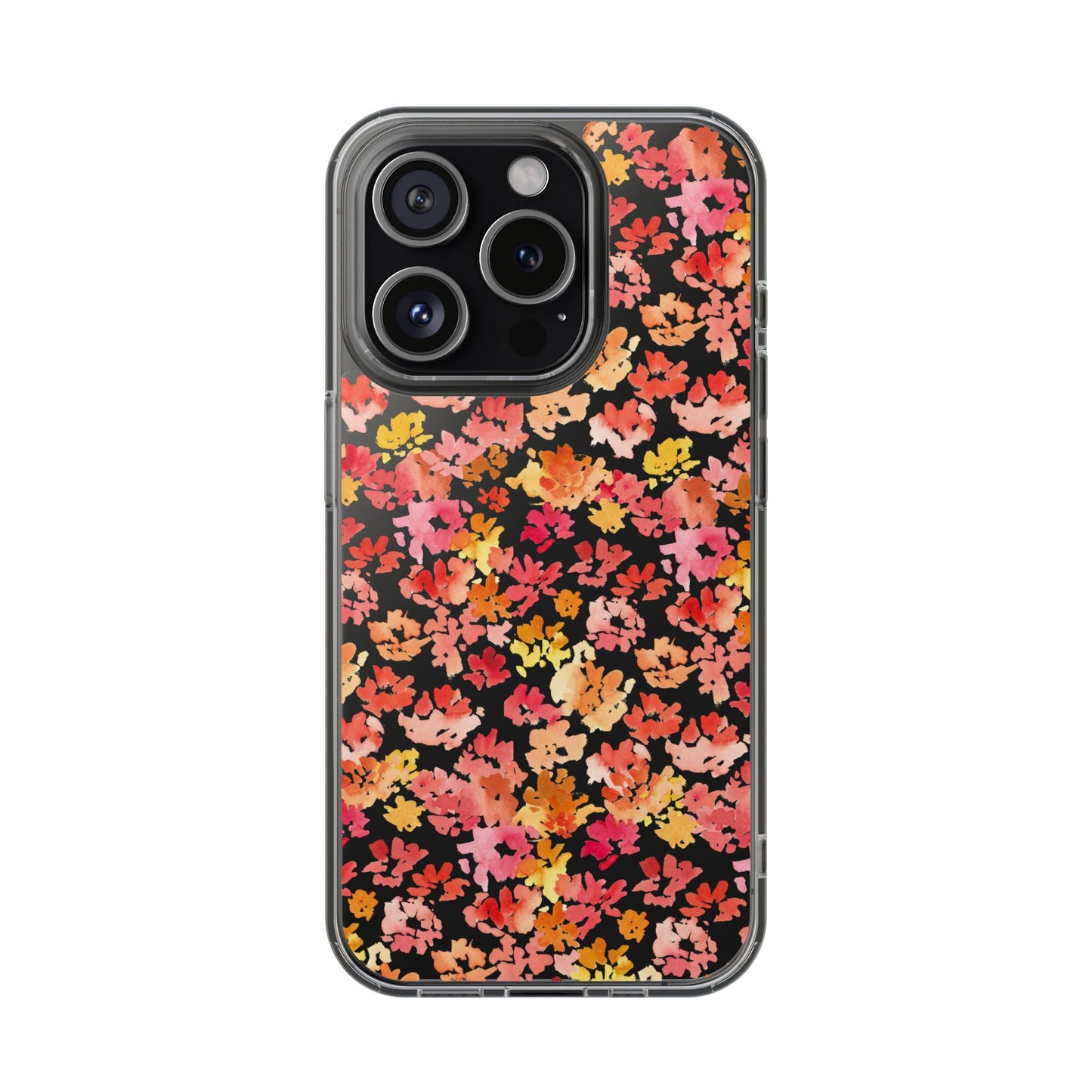 Watercolor Mini Posy Clear Phone Case - Brooke Zitting, LLC