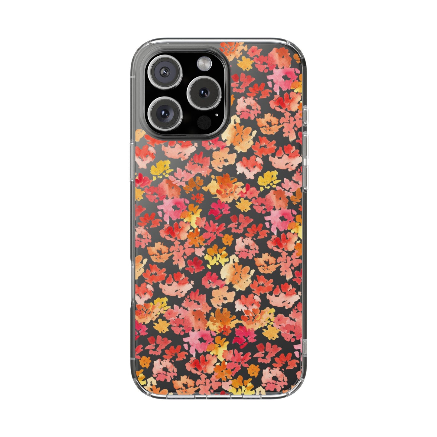 Watercolor Mini Posy Clear Phone Case - Brooke Zitting, LLC