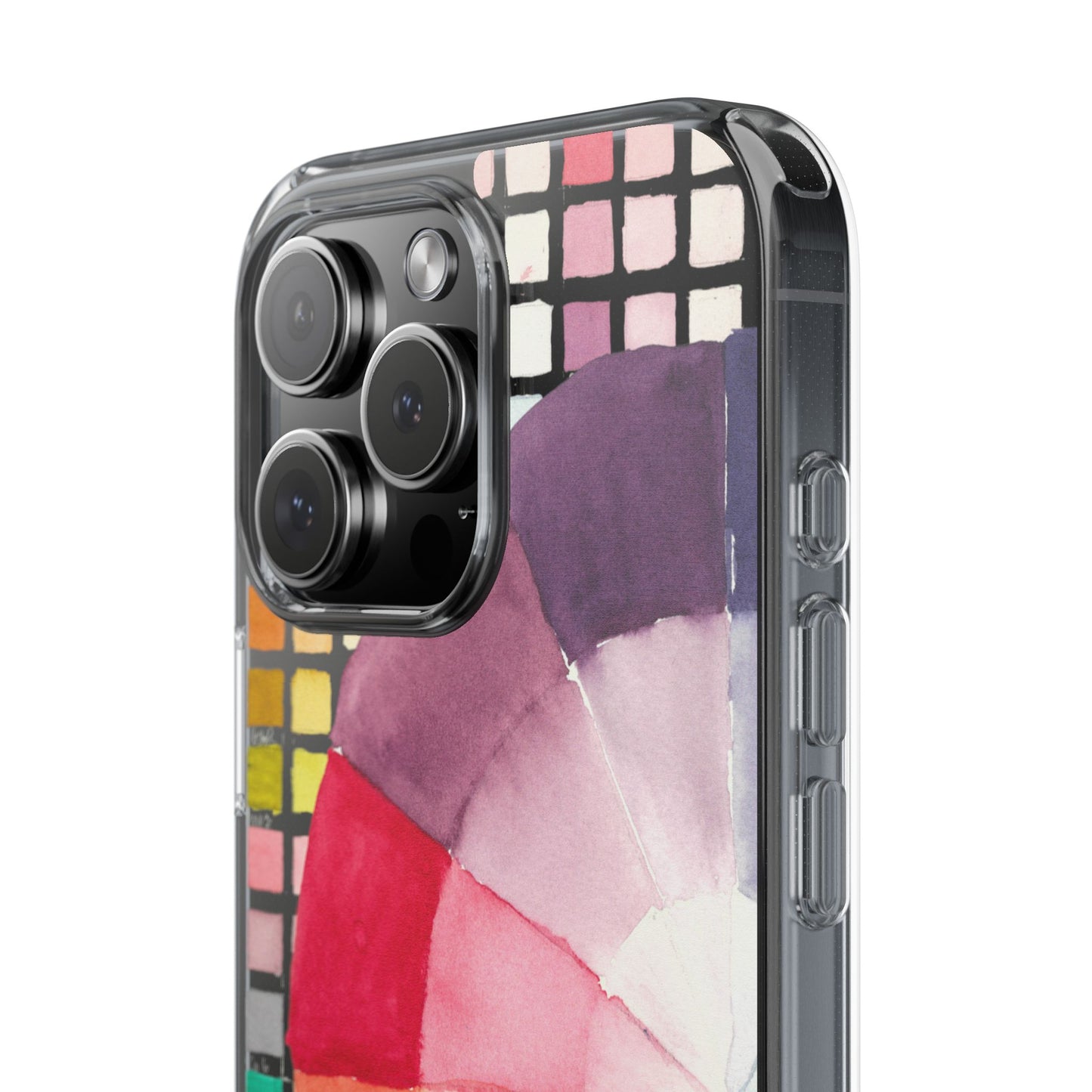 Watercolor-Theory Clear Phone Case - Brooke Zitting, LLC
