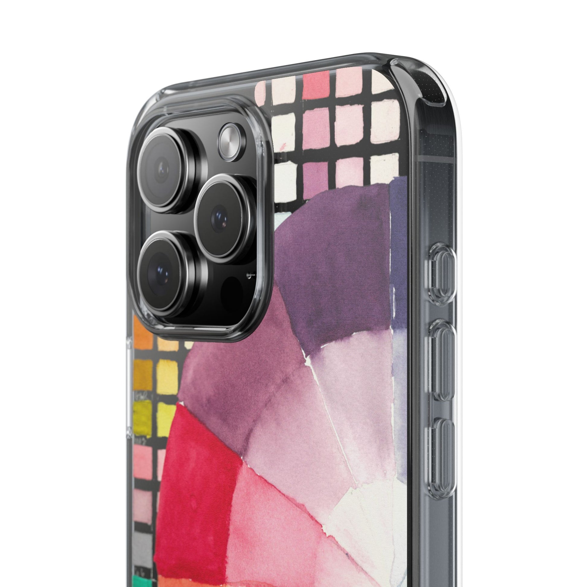 Watercolor-Theory Clear Phone Case - Brooke Zitting, LLC