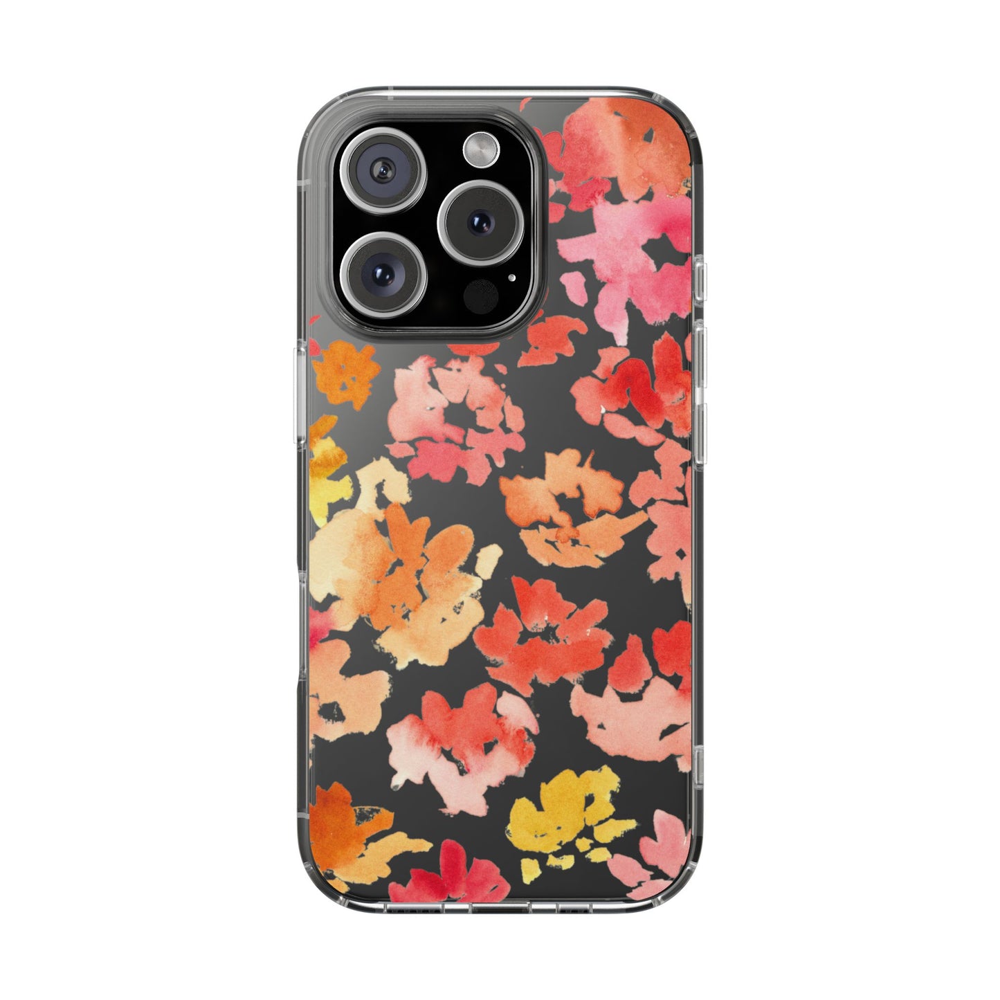 Watercolor Posy Clear Phone Case - Brooke Zitting, LLC