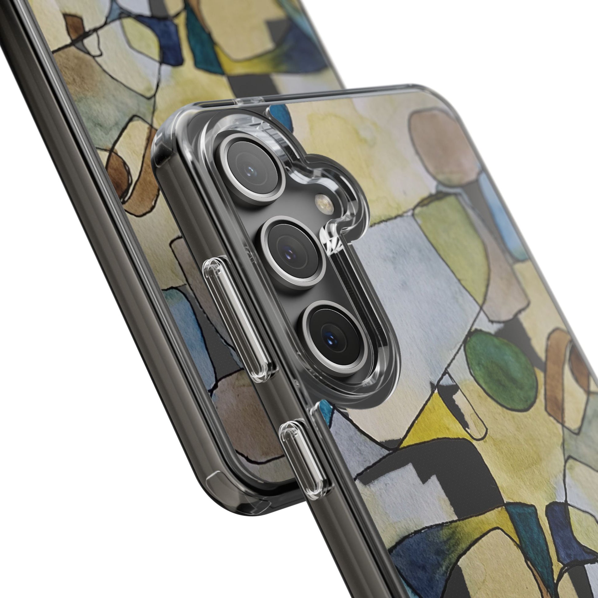 Abstract Watercolor Clear Phone Case - Brooke Zitting, LLC