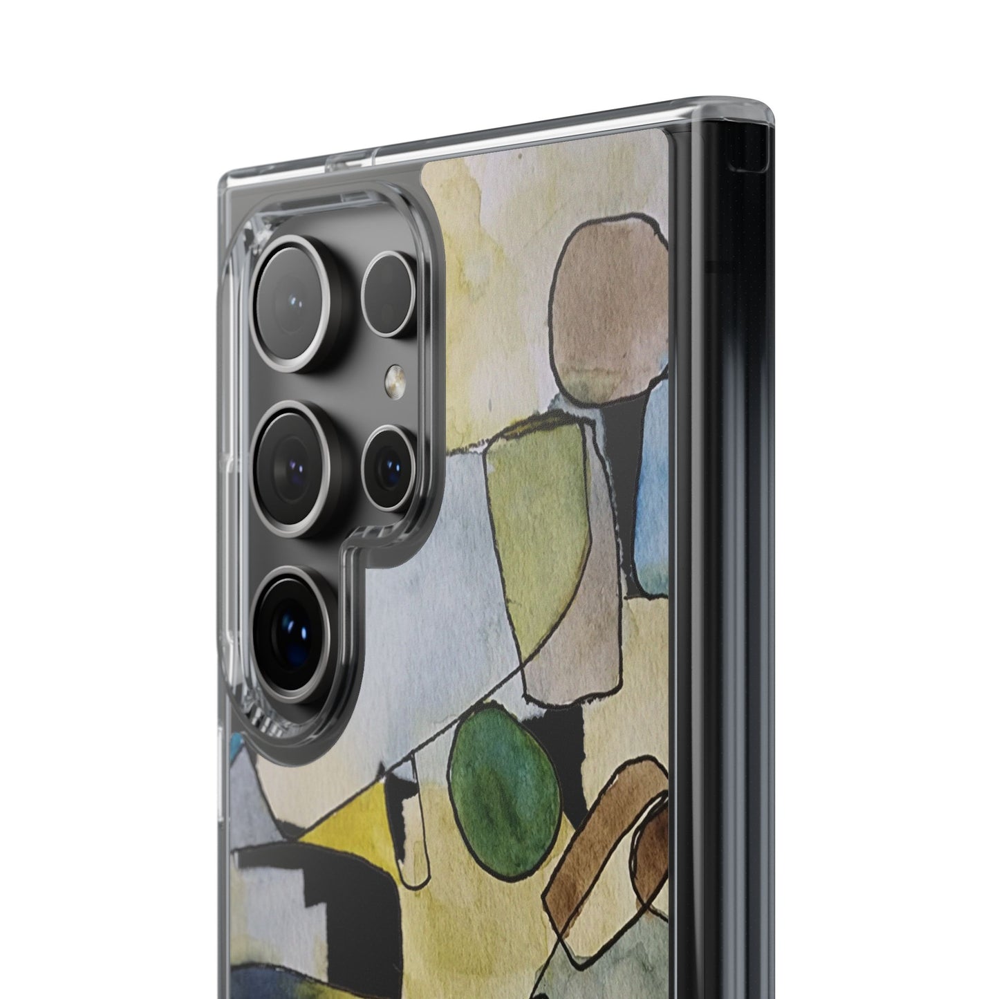 Abstract Watercolor Clear Phone Case - Brooke Zitting, LLC