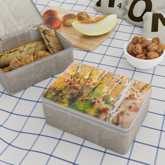 Autumn’s Gentle Haze Paper Lunch Bag - Brooke Zitting, LLC