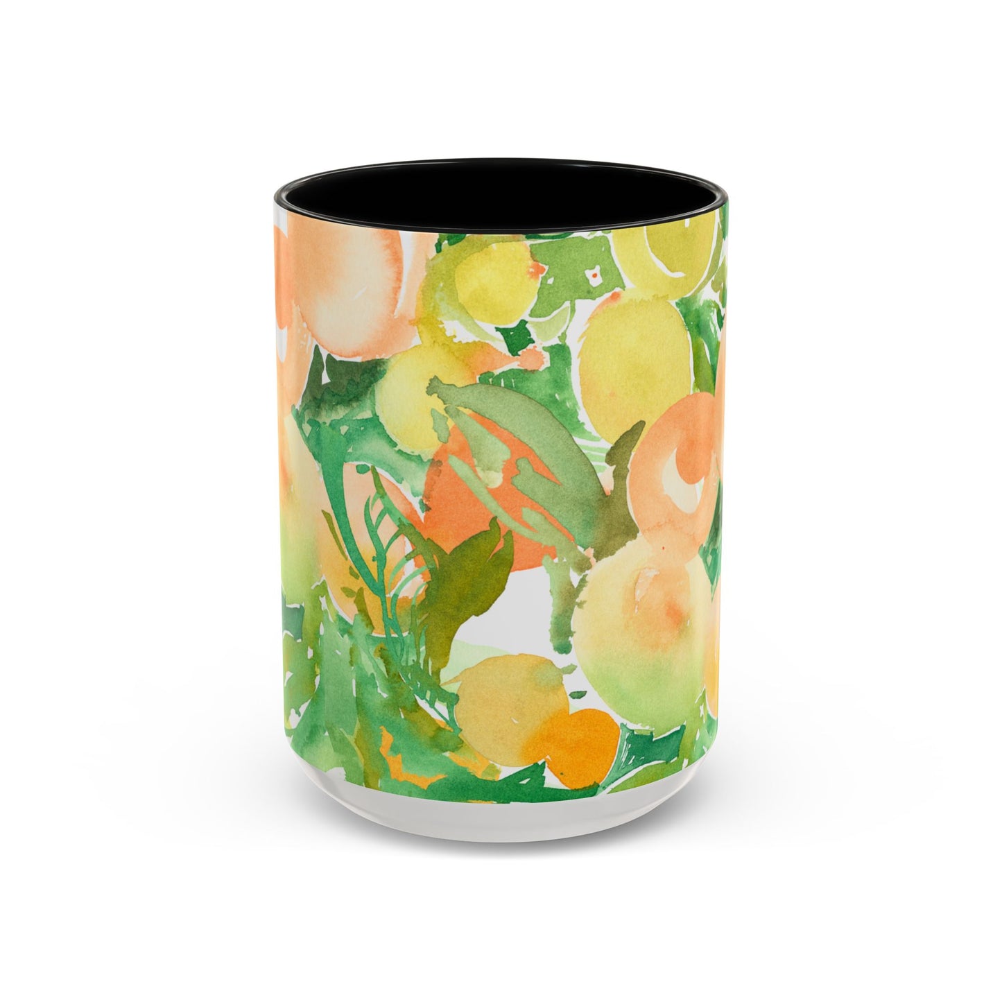 Citrus and Peaches Coffee Mug (11, 15oz) - Brooke Zitting, LLC