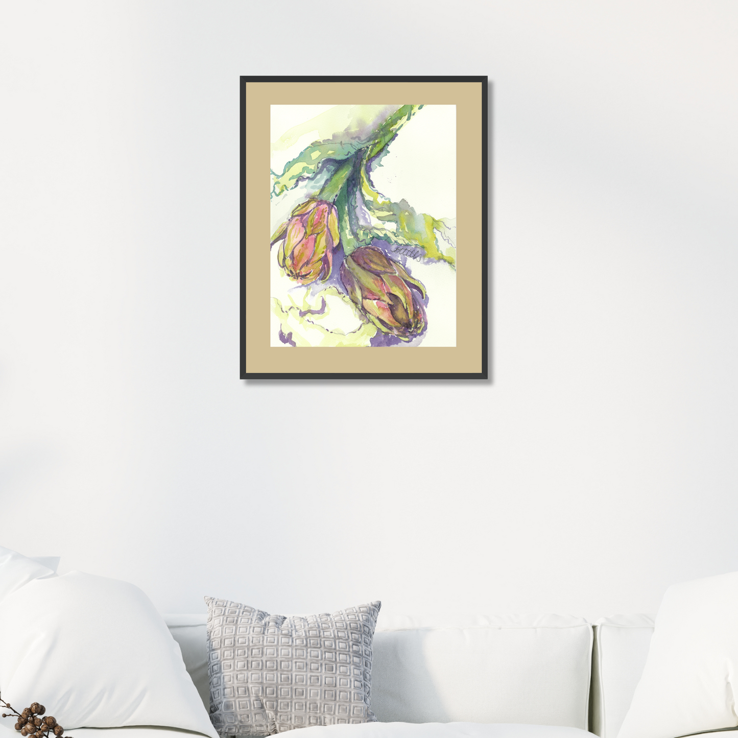 Italian Artichokes, The Fine Art Print