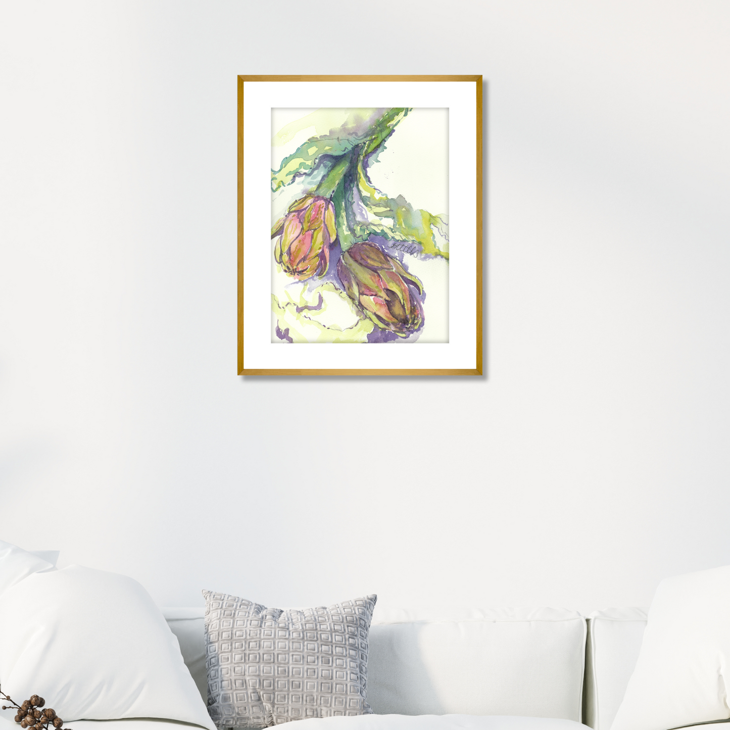 Italian Artichokes, The Fine Art Print