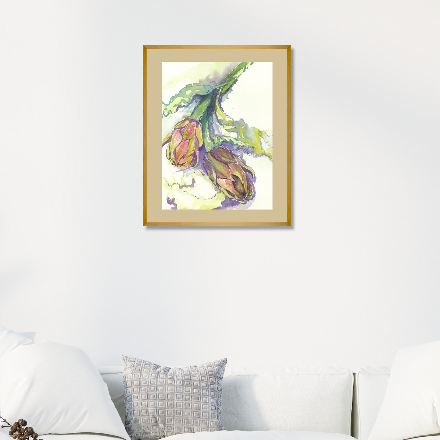 Italian Artichokes, The Fine Art Print