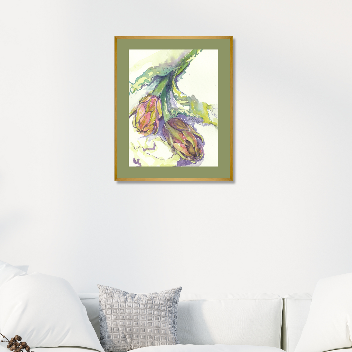 Italian Artichokes, The Fine Art Print