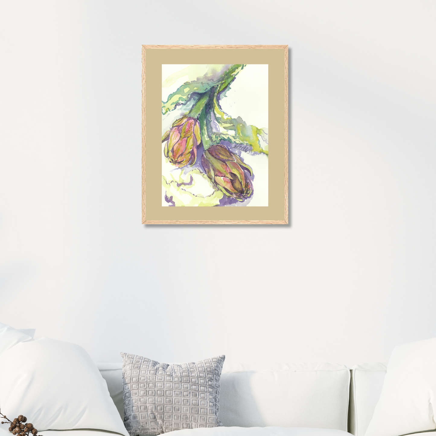 Italian Artichokes, The Fine Art Print