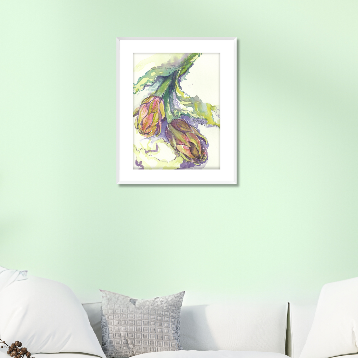 Italian Artichokes, The Fine Art Print