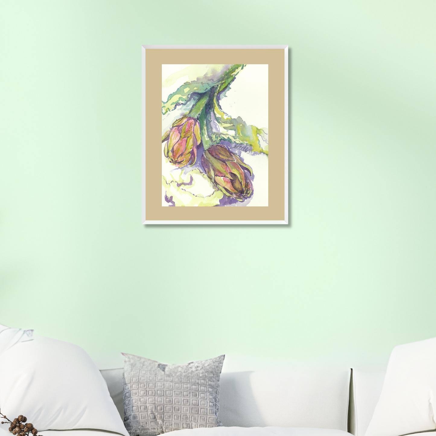 Italian Artichokes, The Fine Art Print