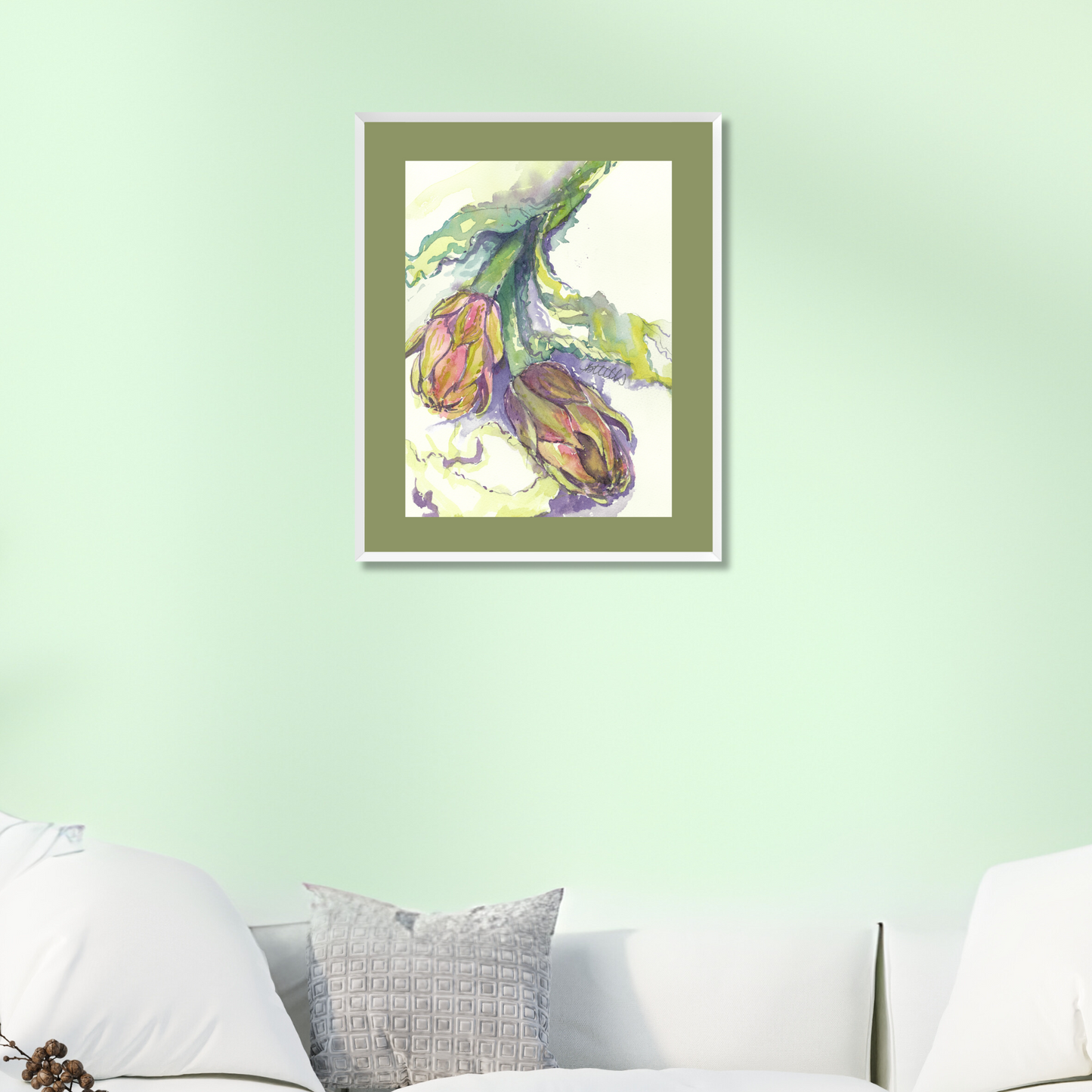 Italian Artichokes, The Fine Art Print