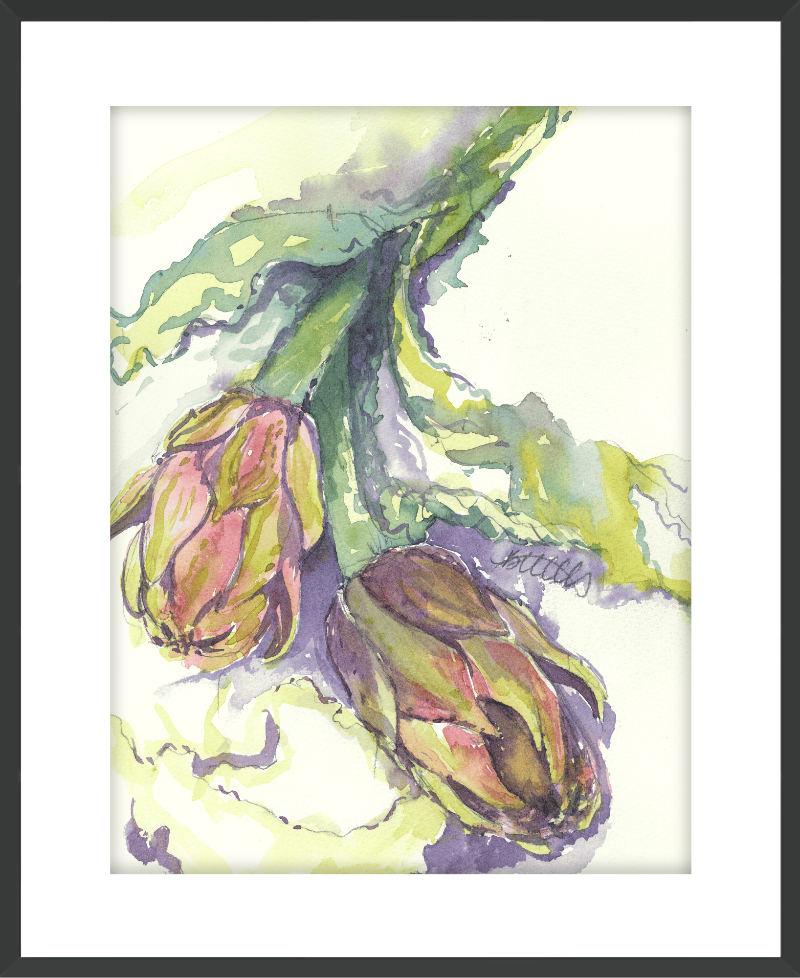 Italian Artichokes, The Fine Art Print - Brooke Zitting, LLC
