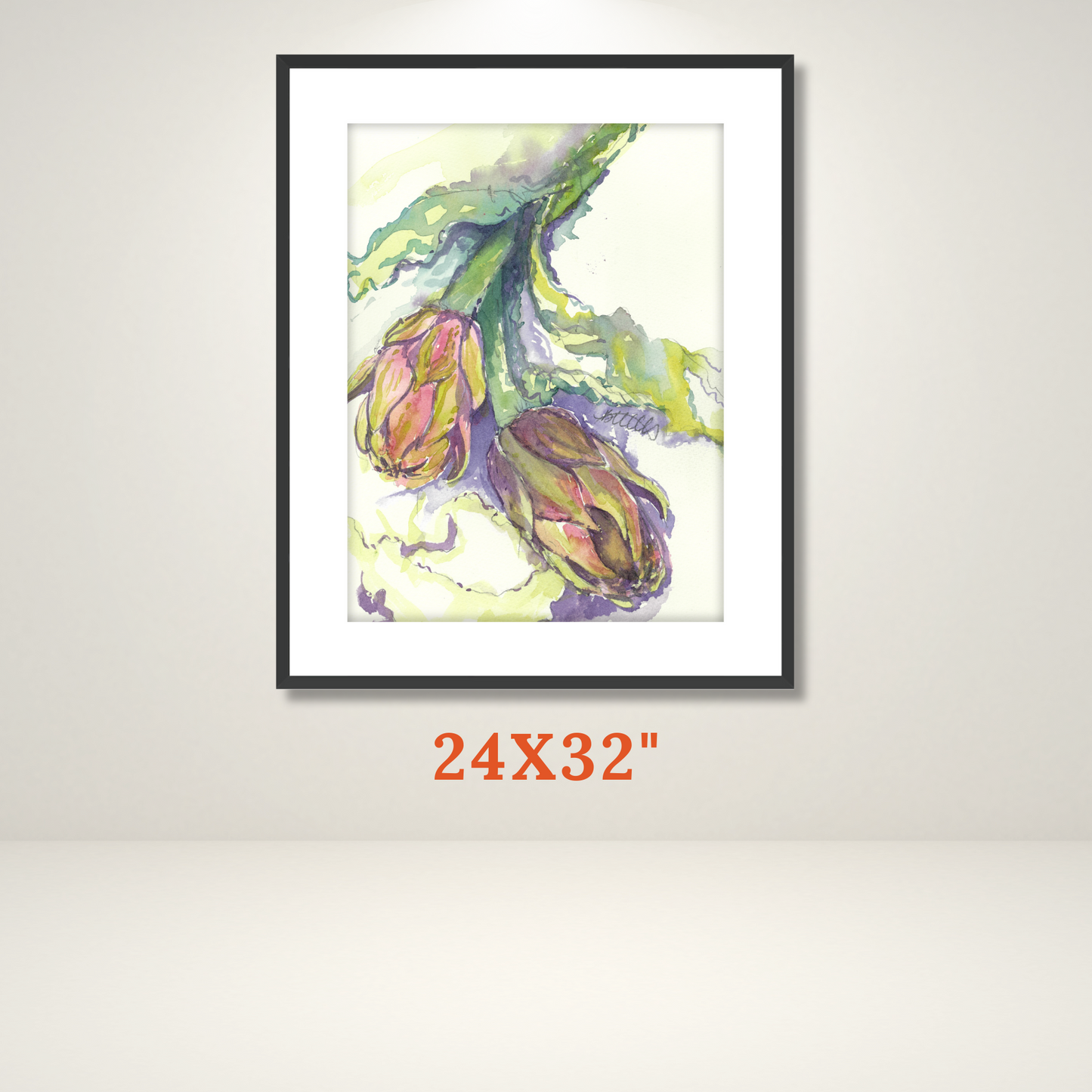 Italian Artichokes, The Fine Art Print