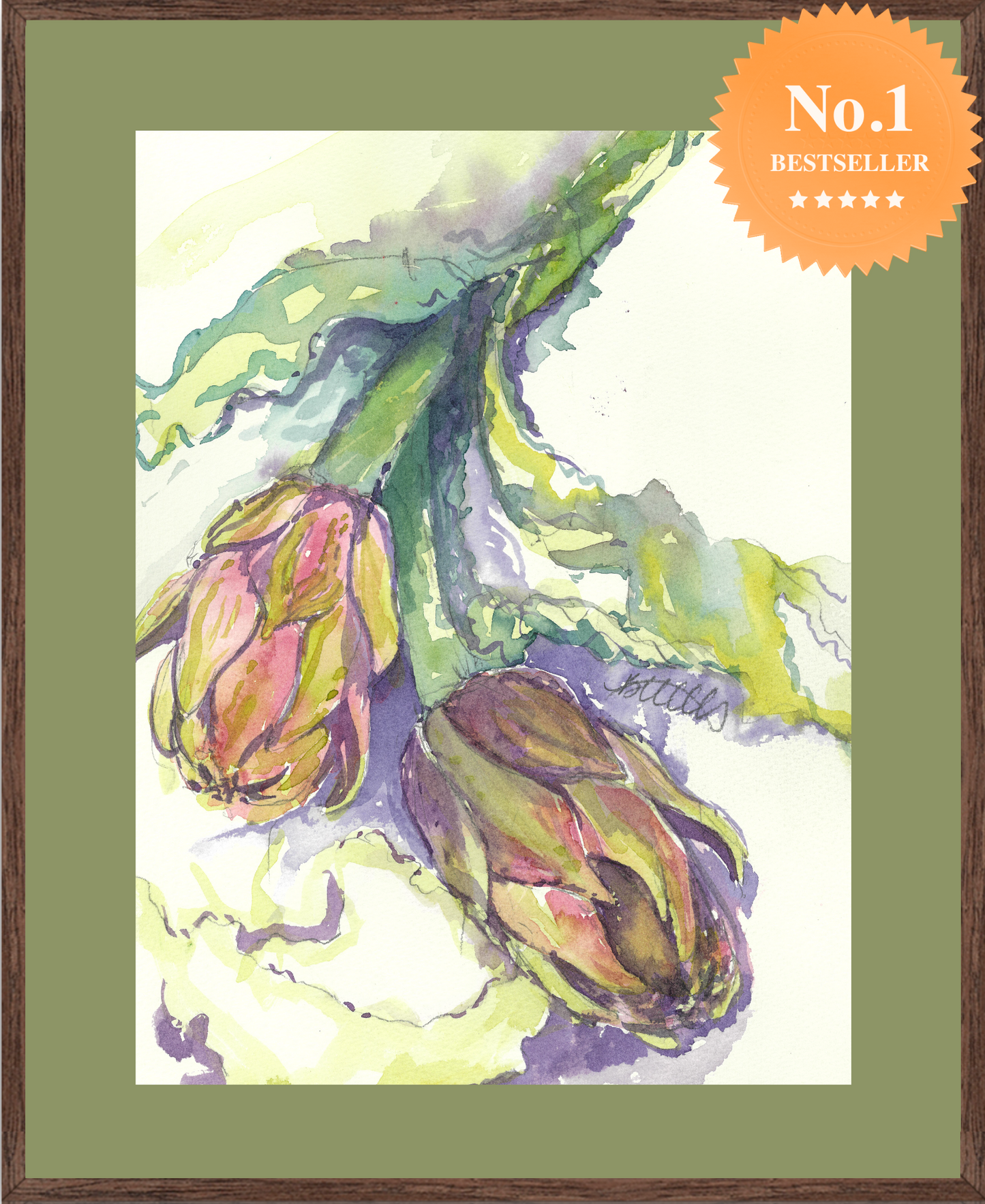 Italian Artichokes, The Fine Art Print